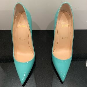 Christian Louboutin, Turquoise, So Kate, size 38,